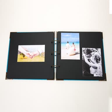 Retro Leaf Album 25 Sida 10 tum Ruskea