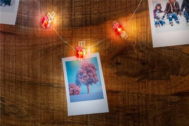 Goobay 10 LED valokuvaklipsi valonauha ""Gift""