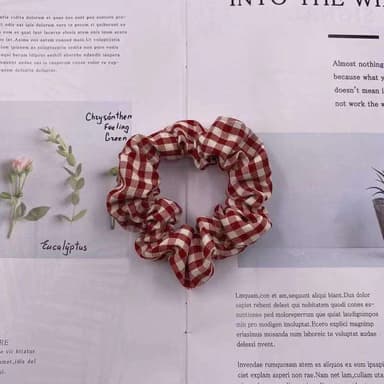 Scrunchies 2 kpl Monivärinen