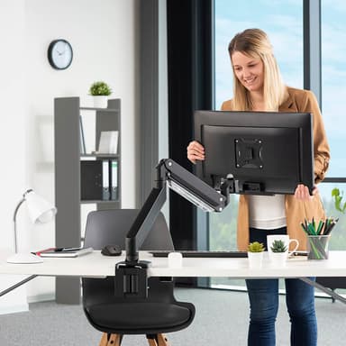 HAMA Monitor Holder Performer Single Dynamic Black