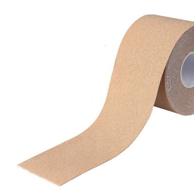Rintateippi nostoefektillä Beige