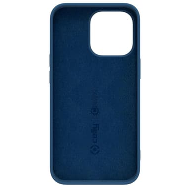 Celly Cromo Soft kumikotelo iPhone 14 Pro Blue