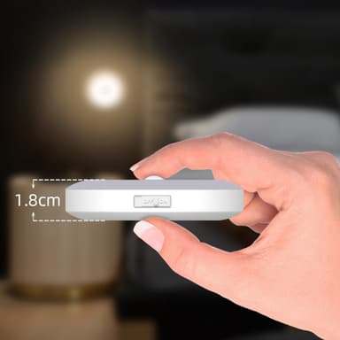 LED-valaistus liiketunnistimella / yövalo 6000K/3000K Valkoinen