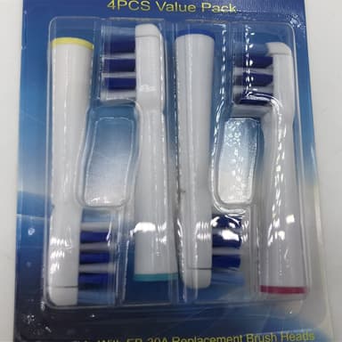 Vaihtohammasharjan päät 4 kpl EB-30A Oral B Braun D4510/D12013/D12013W