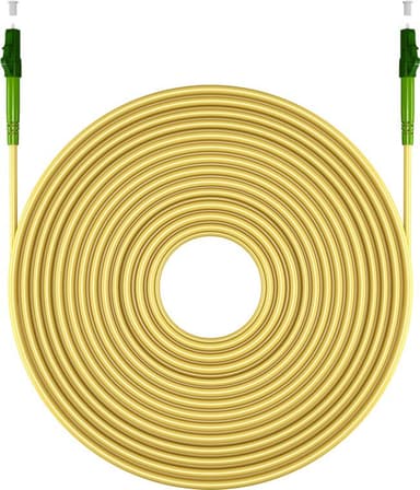Goobay Valokuitukaapeli (FTTH), yksimuotoinen (OS2) keltainen, keltainen (simplex), 2 m