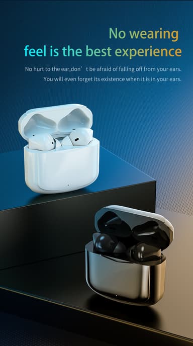 Langattomat kuulokkeet Bluetooth 5.1 Valkoinen