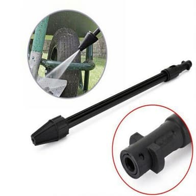 Pyörivä huuhteluputki sähköiseen korkeapainepesuun Musta Karcher K2/K3/K4/K5/K6/K7