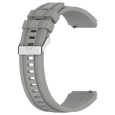 Silikoninen käsivarsinauha 22 mm Harmaa