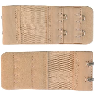 Rintaliivien pidennys Tuplakoukut Valkoinen/Musta/Beige 3 kpl