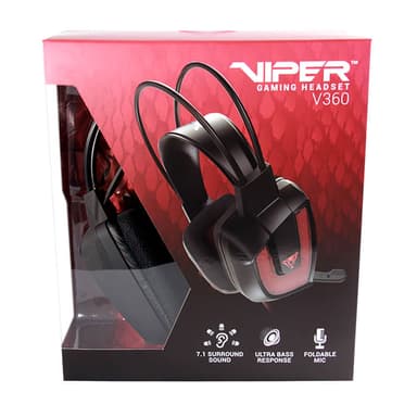 VIPER Pelikuulokkeet V360 Stereo Virtual 7.1 Surround