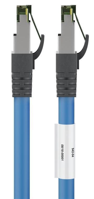 Goobay RJ45 (CAT 6A, 500 MHz) patch-kaapeli CAT 8.1 S / FTP raakakaapelilla, 14353