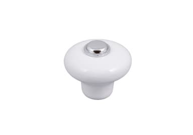 Epoq Verna -nuppi 1 kpl (kromi)