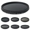4-pack makro närbildsfiltersats (1, 2, 4, 10 dioptrifilter) för kameralins Musta 52 mm
