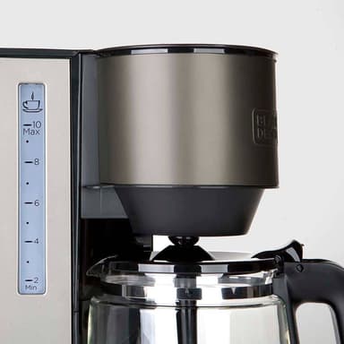 BLACK+DECKER Kahvinkeitin LCD Ajastin 1000W