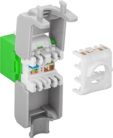 Goobay Keystone-moduuli RJ45 CAT 6A, UTP