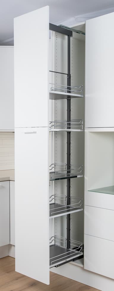 Epoq Dispensa ulosvedettävä teline 40 cm (kromi)