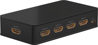 Goobay Manuaalinen HDMI™-kytkin 4–1 (4K   60 Hz)