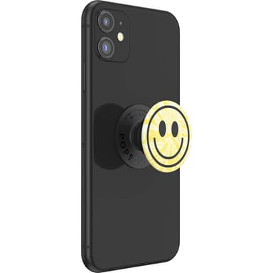POPSOCKETS Tie Dye Smiley Avtagbart Grip med Ställfunktion