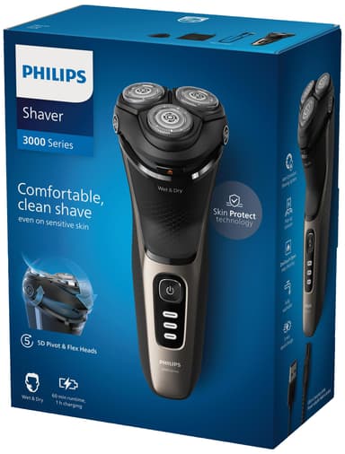 Philips 3000 Series parranajokone S324212