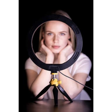 LED-Belysning Ring Light Selfie 10""