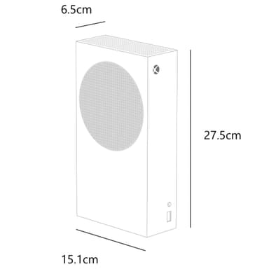 Xbox Series S 1 TB (musta)