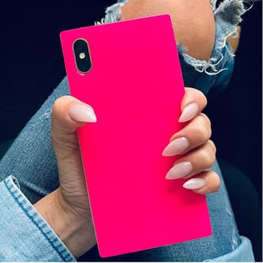 IDECOZ Suojakuori Neon Rosa  iPhone XR