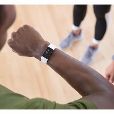 Fitbit Charge 3/4 armband Vit (S)