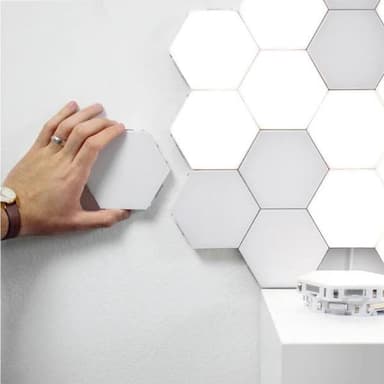 LED-seinävalaisin kuusikulmaisella kosketuksella 10 kpl