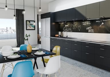 Epoq Päätyhylly seinäkaapille 70 (Trend Liquorice)