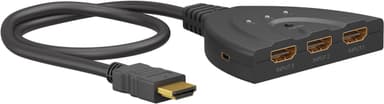 Goobay Manuaalinen HDMI™-kytkin 3–1 (4K   60 Hz)