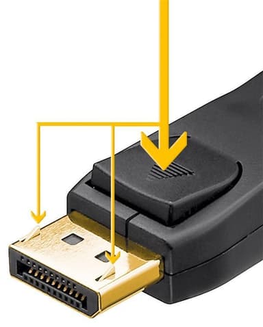 Goobay DisplayPort-sovitinkaapeli 2.0