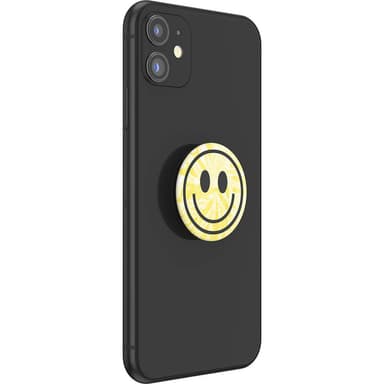 POPSOCKETS Tie Dye Smiley Avtagbart Grip med Ställfunktion