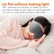 3D Sleep Mask silmämaski lentomatkoille, nukkumiseen ja päiväunille Musta