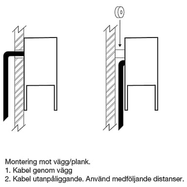 LightsOn Nero Alasvalo 140lm Ø9cm Musta