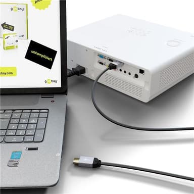 Goobay DisplayPort-liitäntäkaapeli