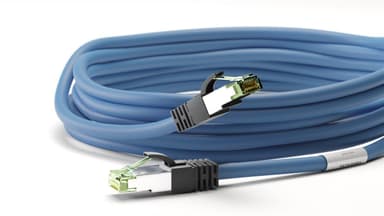 Goobay RJ45 (CAT 6A, 500 MHz) patch-kaapeli CAT 8.1 S / FTP raakakaapelilla, 14353