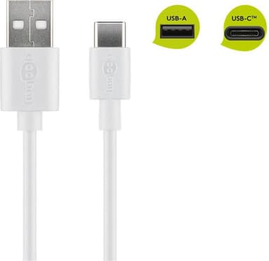 Goobay Lataus- ja synkronointikaapeli USB-C ""(USB-A> USB-C"")