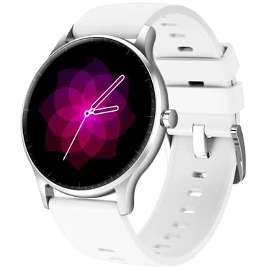 Smartwatch HR IP67 Vit 1,28"" display