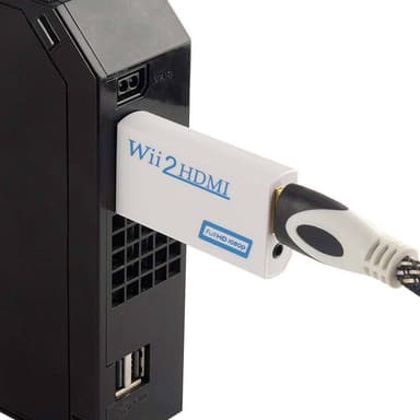 INF Nintendo Wii HDMI -adapteri - Full HD 1080p Valkoinen