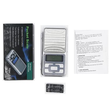 Digitaalinen minivaaka / taskuvaaka 200g/0,01g Ruostumaton teräs