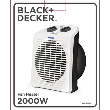 BLACK+DECKER Lämpöpuhallin 2000W