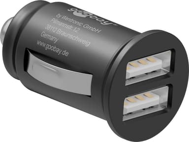 Goobay Dual USB autolaturi (2xUSB)