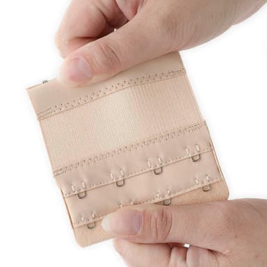 Rintaliivit jatkoa valkoinen / musta / beige 3 kpl
