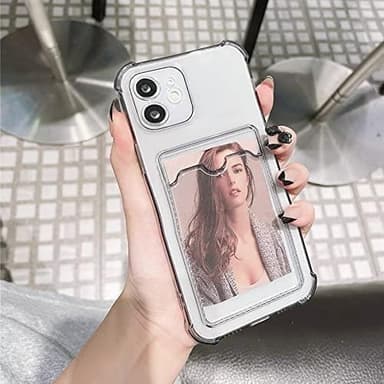 iPhone 11 kotelo korttitelineellä TPU läpinäkyvä