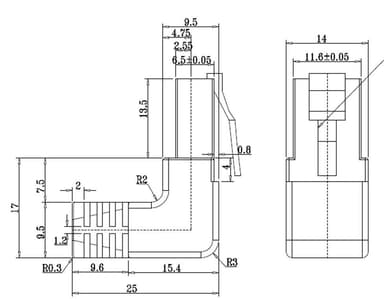 Goobay Patch-kaapeli CAT 5e, 2x 90° kulmassa, F/UTP, valkoinen, 1 m