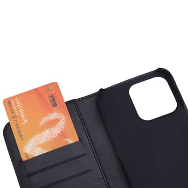 RADICOVER Strålningsskydd Mobilfodral PU iPhone 13 Pro Flipcover Svart  RFID