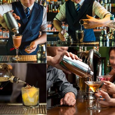 Cocktail-setti ruostumaton teräs 8 osaa