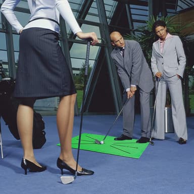 Golfmatto tehokkaaseen harjoitteluun
