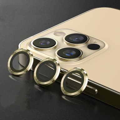 Linssisuojus iPhone 13 Pro / 13 Pro Max 3-pack Gold