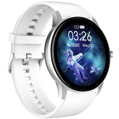 Smartwatch HR IP67 Vit 1,28"" display